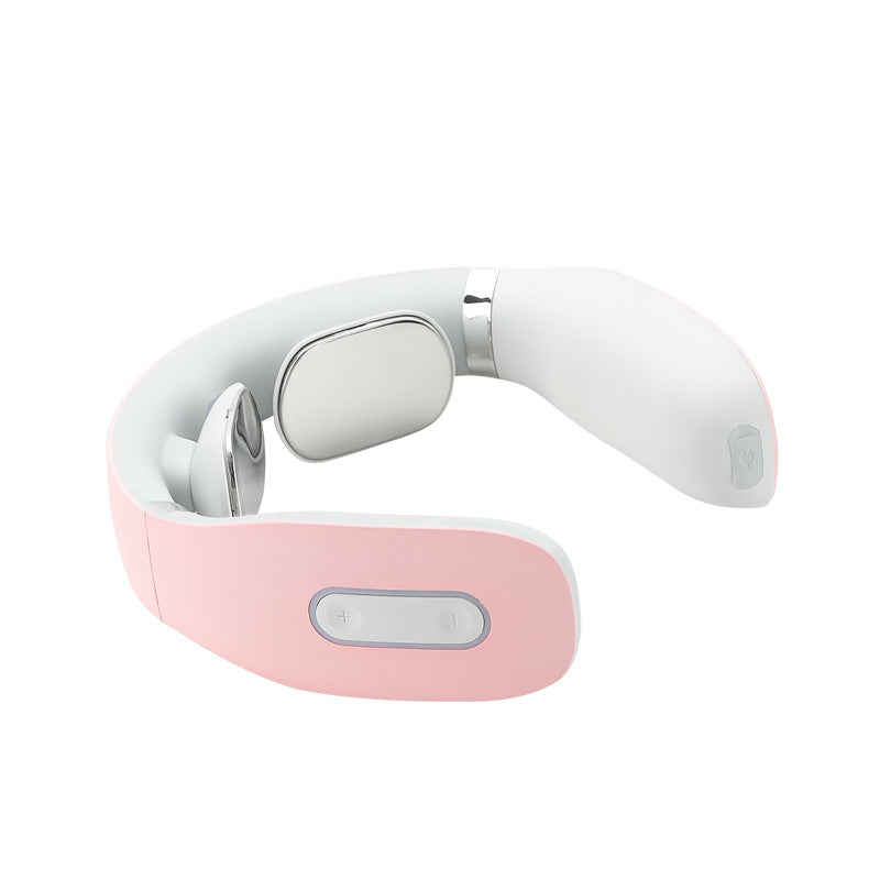 Smart Neck Massager with Electric Therapy and Vibration